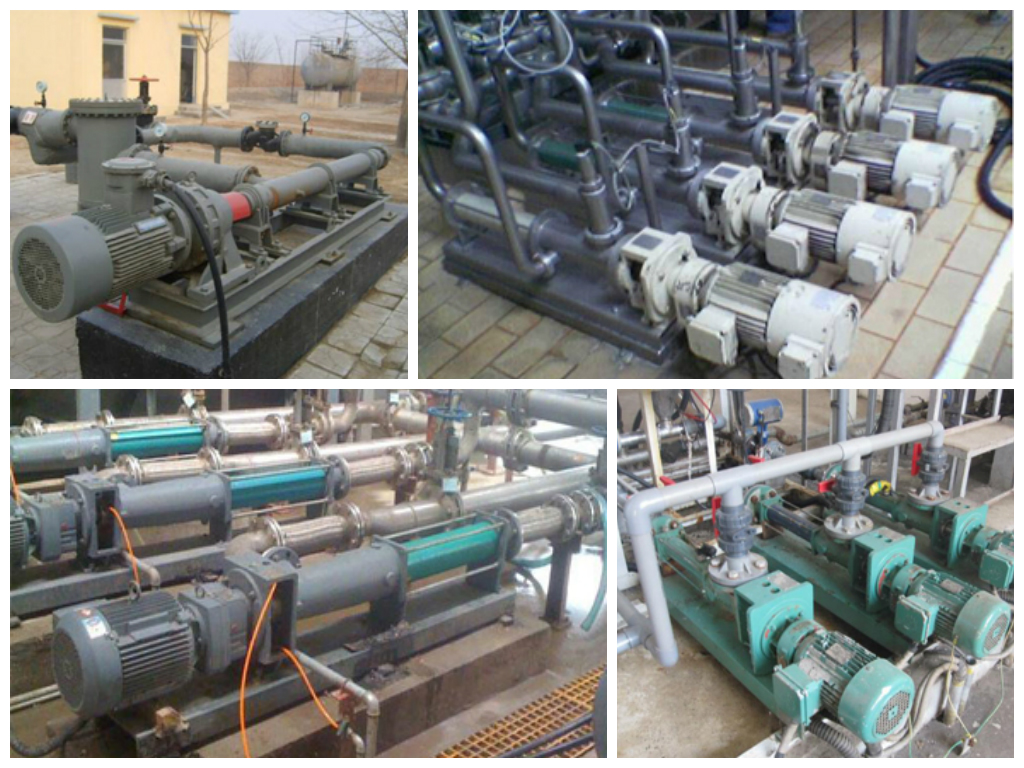 單螺桿泵使用現場 單螺桿泵使用現場